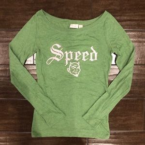 American Eagle | Green Speed Demon Shirt